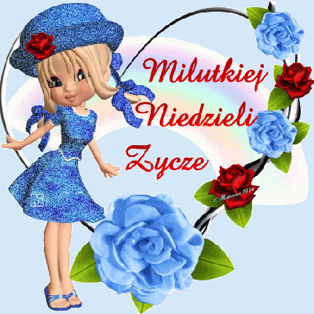 Dziewczynka w brokatowej niebieskiej sukience